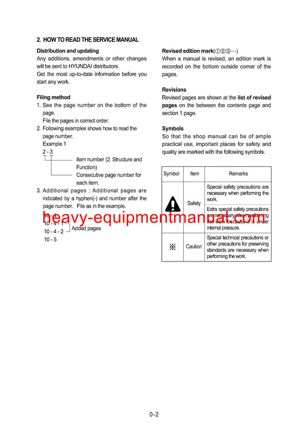 Hyundai R180LC-3 Crawler Excavator Service Repair Manual