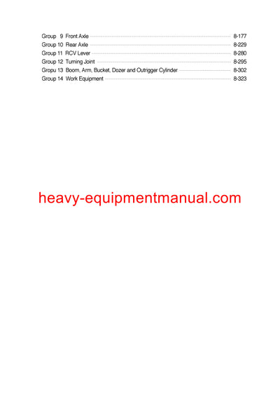 DOWNLOAD Hyundai R200W-7 Wheel Excavator Service Repair Manual