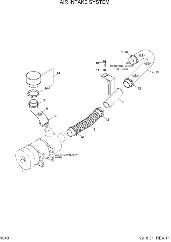 DOWNLOAD HYUNDAI R210LC-3 CRAWLER EXCAVATOR PARTS MANUAL