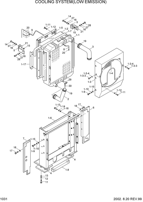 DOWNLOAD HYUNDAI R210LC-3 CRAWLER EXCAVATOR PARTS MANUAL