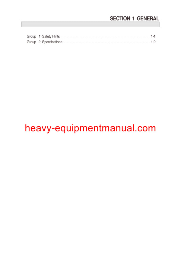 Download Hyundai R210LC-7 Crawler Excavator Service Repair Manual