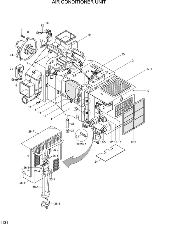 DOWNLOAD HYUNDAI R210LC-7H CRAWLER EXCAVATOR PARTS MANUAL