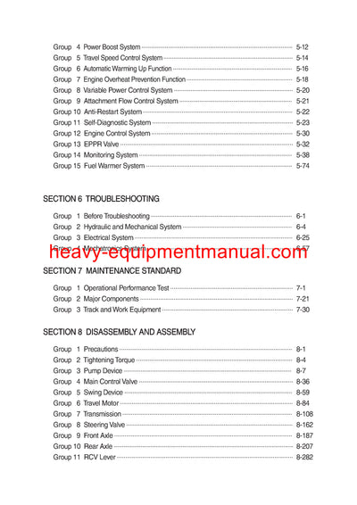 Hyundai R210W-9S Wheel Excavator Service Repair Manual