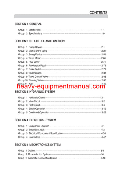 DOWNLOAD Hyundai R210W-9S Wheel Excavator Service Repair Manual