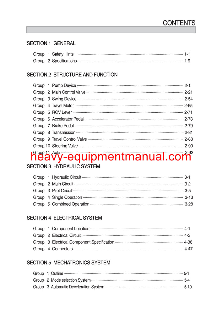 Hyundai R210W-9S Wheel Excavator Service Repair Manual
