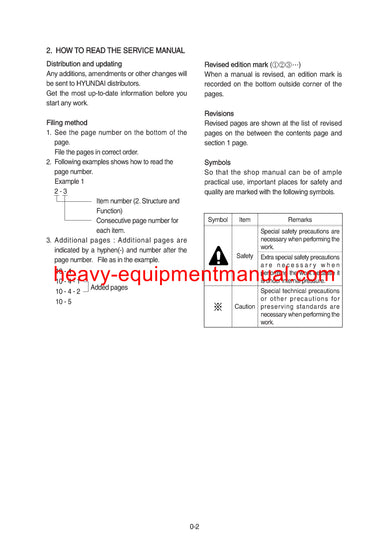  Hyundai R210W-9 Wheel Excavator Service Repair Manual