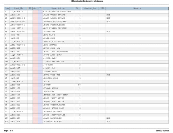 DOWNLOAD HYUNDAI R220LC-9A CRAWLER EXCAVATOR PARTS MANUAL
