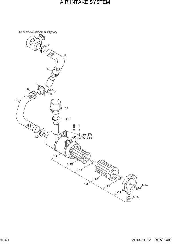 DOWNLOAD HYUNDAI R250LC-3 CRAWLER EXCAVATOR PARTS MANUAL