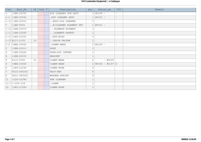 DOWNLOAD HYUNDAI R250LC-3 CRAWLER EXCAVATOR PARTS MANUAL