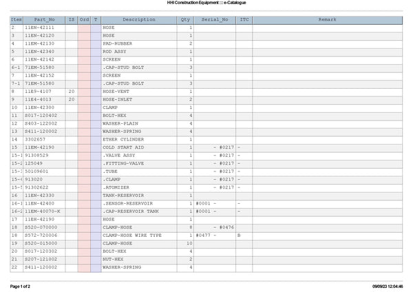 DOWNLOAD HYUNDAI R250LC-3 CRAWLER EXCAVATOR PARTS MANUAL