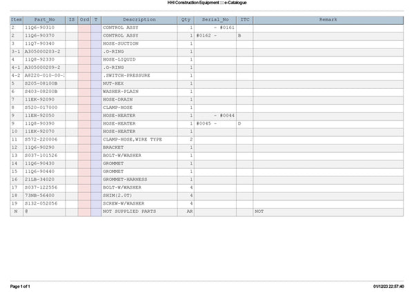 DOWNLOAD HYUNDAI R260LC-9S CRAWLER EXCAVATOR PARTS MANUAL