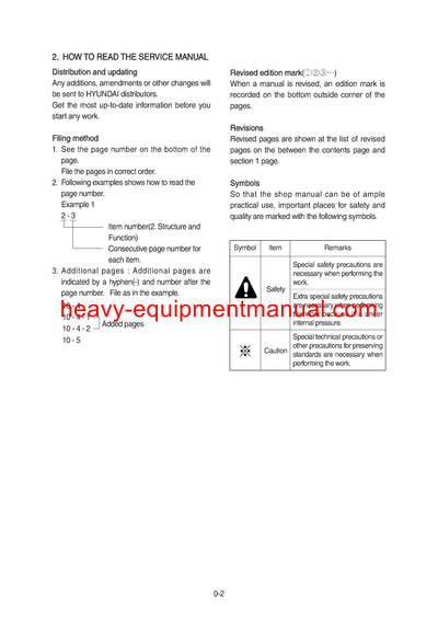 DOWNLOAD Hyundai R290LC-3 Crawler Excavator Service Repair Manual