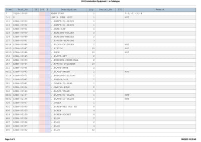 DOWNLOAD HYUNDAI R290LC-9 CRAWLER EXCAVATOR PARTS MANUAL