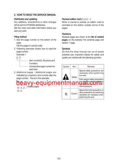  Download Hyundai R300LC-7 Crawler Excavator Service Repair Manual