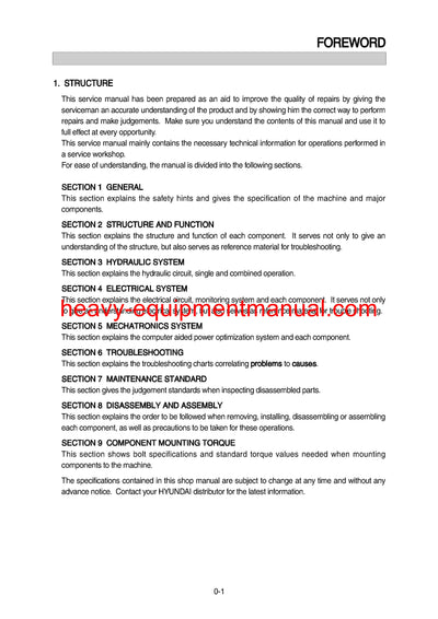 DOWNLOAD Hyundai R320LC-7A Crawler Excavator Service Repair Manual