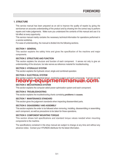 DOWNLOAD Hyundai R320LC-7 Crawler Excavator Service Repair Manual