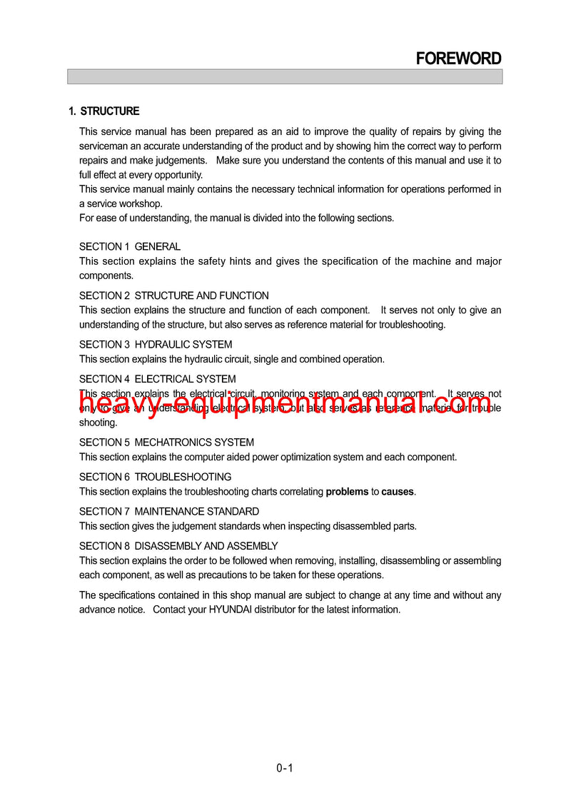 DOWNLOAD Hyundai R360LC-3 Crawler Excavator Service Repair Manual