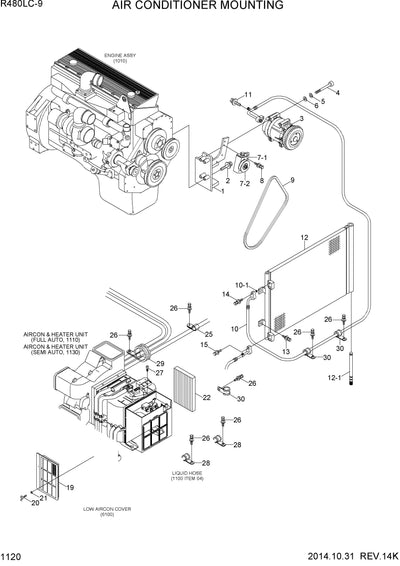 DOWNLOAD HYUNDAI R480LC-9 CRAWLER EXCAVATOR PARTS MANUAL