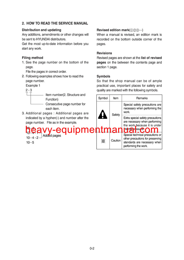 Hyundai  R510LC-7 India Crawler Excavator Service Repair Manual
