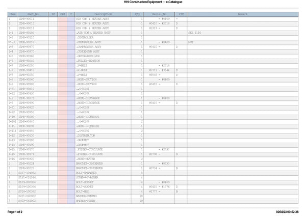 DOWNLOAD HYUNDAI R55-7 CRAWLER EXCAVATOR PARTS MANUAL