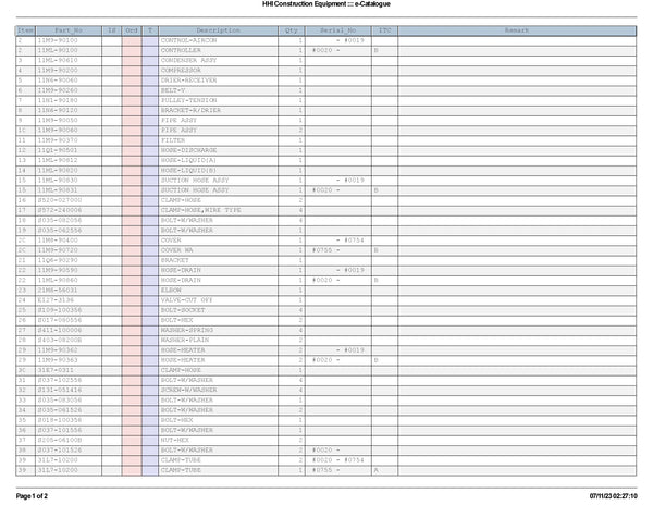 DOWNLOAD HYUNDAI R6OCR-9 CRAWLER EXCAVATOR PARTS MANUAL