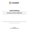 Hamm 3410-3411 H1.79 Soil Compactor (2071961) Parts Manual PDF
