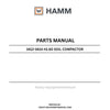 Hamm 3412-3414 H1.60 Soil Compactor (1290851) Parts Manual PDF