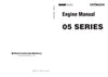 Hitachi 05 series Engine Manual Download