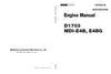 Hitachi D1703-MDI-E4B, E4G Engine Manual Download