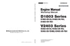 Hitachi D1803 Series, V2403 Series Engine Workshop Manual Download