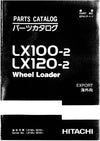 Hitachi LX100-2, LX120-2 Wheel Loader Parts Manual Download