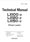 Hitachi LX100-2, LX120-2, LX150-2 Wheel Loader Technical manual