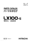 Hitachi LX100-5 Wheel Loader Parts Manual Download