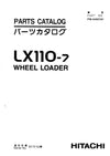 Hitachi LX110-7 Wheel Loader Parts Manual Download