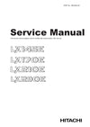 Hitachi LX145E-2, LX170E-2, LX210E-2, LX290E-2 Wheel Loader Service Manual Download