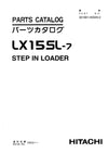 Hitachi LX15SL-7 Step In Loader Parts and Engine Parts Manual PDF