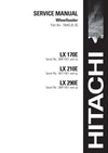 Hitachi LX170E-1, LX210E-1, LX290E-1 Wheel Loader Service Manual Download