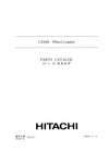 Hitachi LX200 Wheel Loader Parts Manual Download