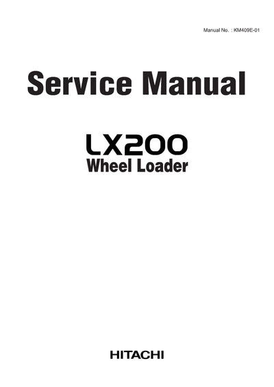 Hitachi LX200 Wheel Loader Workshop Service Manual Download