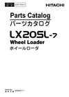 Hitachi LX20SL-7 Wheel Loader Parts Manual Download
