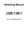 Hitachi LX300-7, LX450-7 Wheel Loader Workshop Service Manual Download