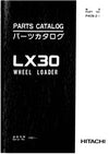 Hitachi LX30 Wheel Loader Parts Manual Download