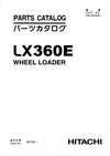 Hitachi LX360E Wheel Loader Parts Manual Download