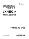 Hitachi LX450-7 Wheel Loader Parts Manual Download