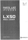 Hitachi LX50 Wheel Loader Parts Manual Download
