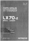 Hitachi LX70-2 Wheel Loader Parts Manual Download