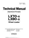 Hitachi LX70-5, LX80-5 Wheel Loader Operational Principle Technical manual
