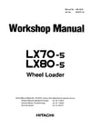 Hitachi LX70-5,LX80-5 Wheel Loader Workshop Service manual