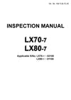 Hitachi LX70-7, LX80-7 Wheel Loader Inspection Manual