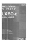 Hitachi LX80-2 Wheel Loader Parts Manual Download